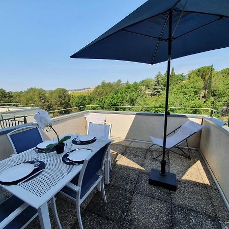 Apartamento Le Blanc-Martel - Piscine, Climatisation & Parking Gréoux-les-Bains Exterior foto